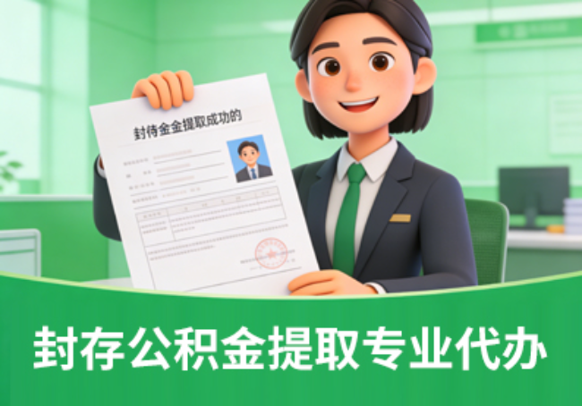 唐山封存公积金代办提取